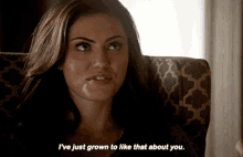 The Originals Hayley Marshall GIF - The Originals Hayley Marshall Ive Just Grown To Like That About You GIFs