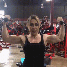 Biceps Muscle Girl GIF - Biceps Muscle Girl Gym GIFs