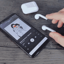 Cellphone Touch GIF - Cellphone Touch Earphone GIFs