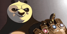 Kung Fu Panda Po GIF - Kung Fu Panda Po Thanos GIFs