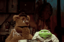 Muppets Muppet Show GIF - Muppets Muppet Show I Dont Care GIFs