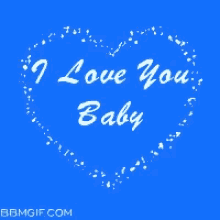 i love you baby heart