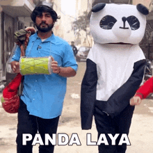 Panda Laya Sharukh Jordi GIF - Panda Laya Sharukh Jordi Sevengers Ki Sena GIFs