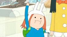 Waving Astrid GIF - Waving Astrid Adventure Time Fionna And Cake GIFs