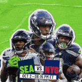 New York Giants Vs. Seattle Seahawks Pre Game GIF