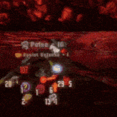 a screenshot of a video game with the number 16