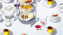 布甸 GIF - Desserts Anime Pudding GIFs
