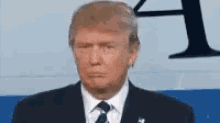 Trump Eheh GIF - Trump Eheh Whatever GIFs