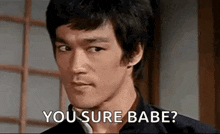 Bruce Lee You Sure GIF - Bruce Lee You Sure Skeptical GIFs