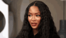 Naomi Campbell Stare GIF - Naomi Campbell Stare Look GIFs
