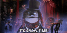 Its Show Time Rowlf The Dog GIF - Its Show Time Rowlf The Dog Muppet Haunted Mansion GIFs