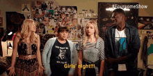 Ladiessss GIF - Foursome Show Girls Night Excited GIFs