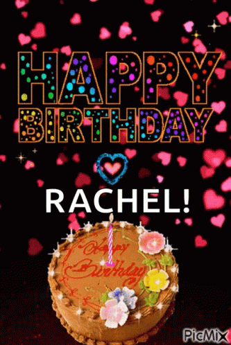 100+ HD Happy Birthday Rachel Cake Images And Shayari