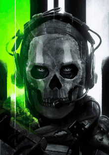 Ghost - C.O.D Modern Warfare 2 - Desenho de renators - Gartic