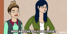 Why Are The Police Outside Worried GIF - Why Are The Police Outside Worried Concerned GIFs