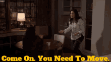 Station19 Elena Herrera GIF - Station19 Elena Herrera Come On You Need To Move GIFs