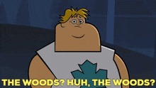 total drama island owen the woods huh the woods total drama