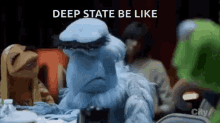 sam the eagle the muppets frown deep state