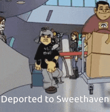 The Nutshack Deported To Sweethaven GIF - The Nutshack Deported To Sweethaven Sweethaven GIFs