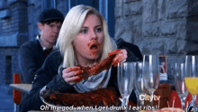 When I Get Drunk I Get Drunk Eat Ribs GIF - When I Get Drunk I Get Drunk Eat Ribs GIFs