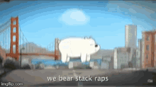 We Bare Bears Stack GIF - We Bare Bears Stack Rap GIFs