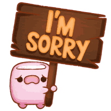 sorry sign