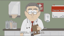 Wow Fuck You Dr Gauche GIF - Wow Fuck You Dr Gauche South Park GIFs