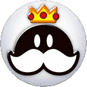 King Bob-omb King Bob-omb Cup Sticker - King Bob-omb King Bob-omb Cup Mario Kart Stickers