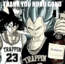 Thank You Hood Goku GIF - Thank You Hood Goku GIFs