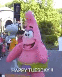 Patrick Star Dance Party GIF