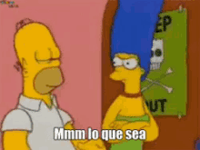 Homero Mmm Lo Que Sea GIF - Lo Que Sea Homero Homer GIFs