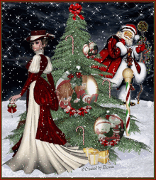 Merry Christmas Card Happy Holidays GIF