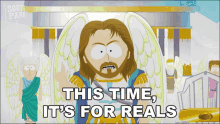 This Time Its For Reals Archangel Michael GIF - This Time Its For Reals Archangel Michael South Park GIFs