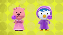 Loopy Petty GIF - Loopy Petty Pororo The Little Penguin GIFs