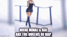 Kai Is Queen Nicki Minaj Is The Queen Of Rap GIF - Kai Is Queen Nicki Minaj Is The Queen Of Rap Gvsoutsold GIFs