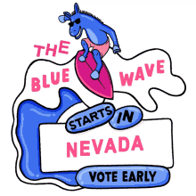 the blue wave starts blue wave vote blue democrat democratic