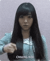 Cute Smile Asian Funny GIF - Cute Smile Asian Funny Hand Gesture GIFs