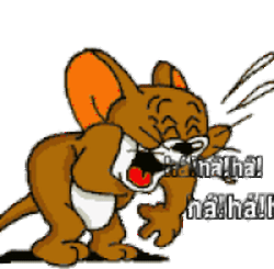 Laughing Tom And Jerry Sticker - Laughing Tom And Jerry Mouse Stickers