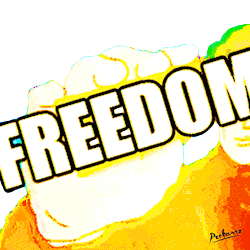 Freedom Eat Sticker - Freedom Eat Dance Stickers