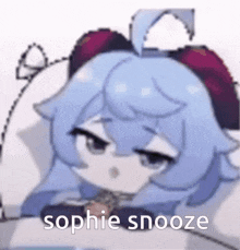 Sophie Sleep GIF - Sophie Sleep Snooze GIFs