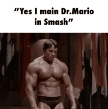 Smash Dr Mario GIF - Smash Dr Mario Arnold Schwarzenegger GIFs