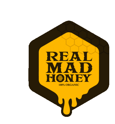 Real Mad Honey Honey Sticker - Real Mad Honey Mad Honey Honey Stickers