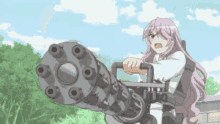 M134minigun Anime GIF - M134minigun Anime GIFs