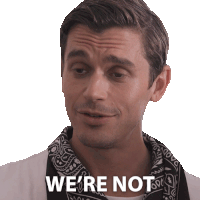 We'Re Not Quite Done Antoni Sticker - We'Re Not Quite Done Antoni Queer Eye Stickers