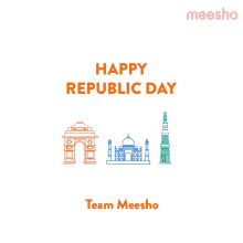 republic day india happy republic day team meesho