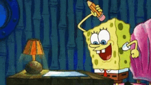 Sponge Bob Write GIF - Sponge Bob Write Excited GIFs