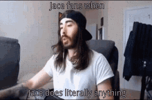 Jace Fans GIF - Jace Fans Explaining Meme GIFs