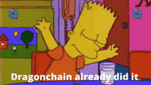 homer simpson dragonchain blockchain technology funny as hell