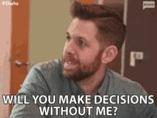 Will You Make Decision Without Me Decisions GIF - Will You Make Decision Without Me Decisions Asking GIFs
