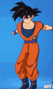 Goku Griddy GIF